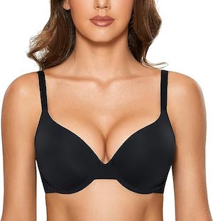 DOBREVA Damen Push Up Bügel BH