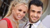 Britney Spears mit Ehemann Sam Asghari im Jahr 2018