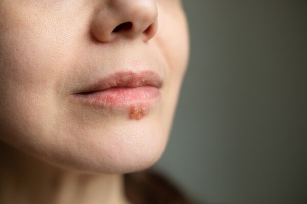 Pickel vs. Herpes an der Lippe: Das ist der Unterschied