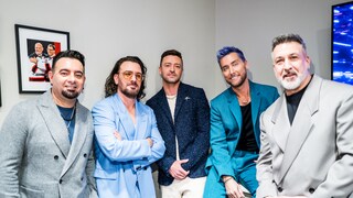 Nsync bei ihrer Reunion