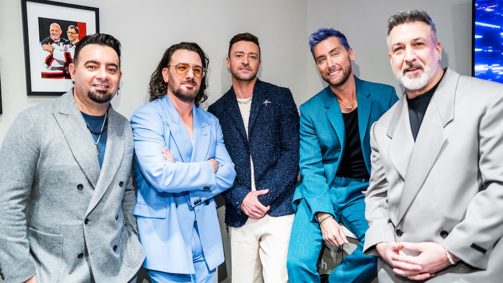 Nsync bei ihrer Reunion