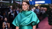 Prinzessin Eugenie und ihr Kleid spalten das Netz