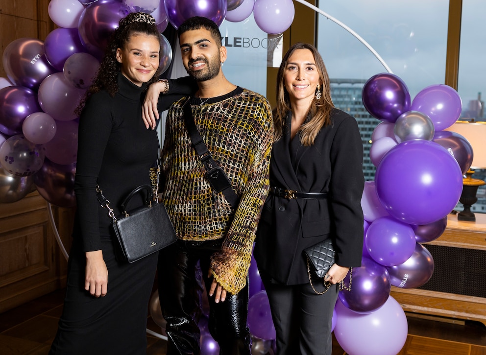 Betty Taube, Arya Shirazi und Eva Heitmüller