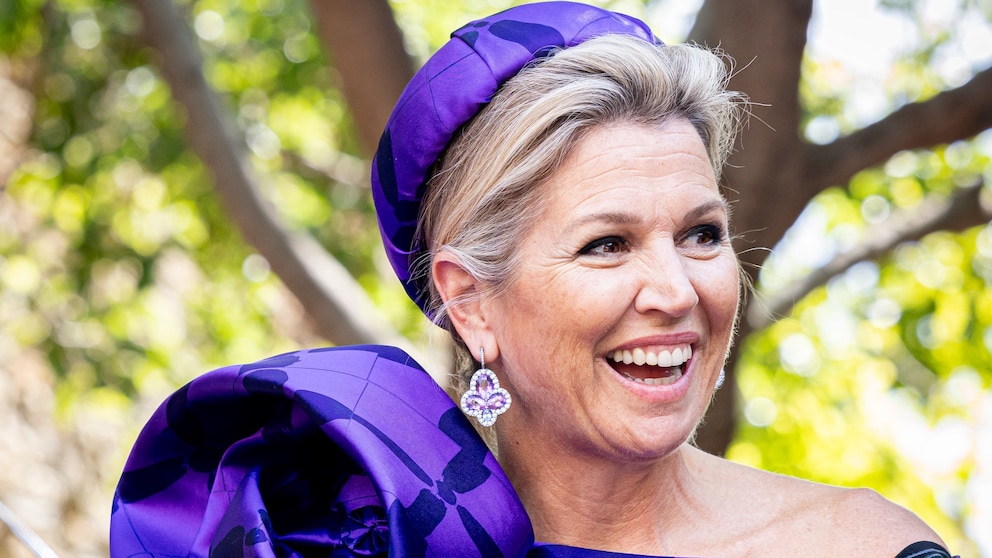 Königin Máxima der Niederlande und ihr Mann, König Willem-Alexander, besuchen Südafrika.