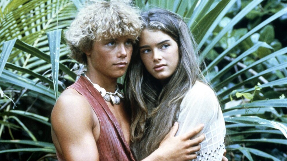 Brooke Shields und Christopher Atkins in „Die blaue Lagune“