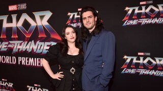 Kat Dennings und Andrew W. K. bei der Premiere von Thor