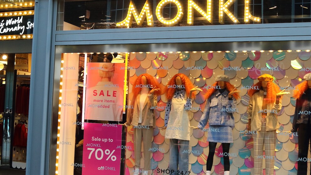 Monki entfernt große Größen