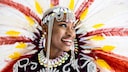 Bunt und knallig – an Karneval kann man sich beim Make-up richtig austoben!