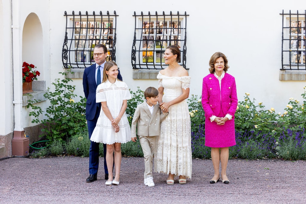 Die schwedischen Royals im Sommer