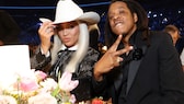 Beyoncé und ihr Ehemann Jay-Z bei den Grammys – da durfte der Cowboyhut schon nicht fehlen