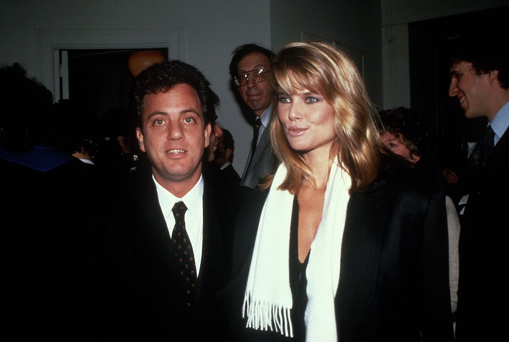Mit Ehemann Nummer 2 Billy Joel 1983 in New York unterwegs