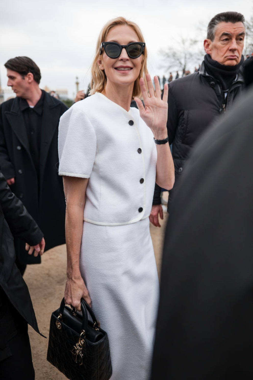 Kelly Rutherford bei Dior während der Pariser Fashion Week