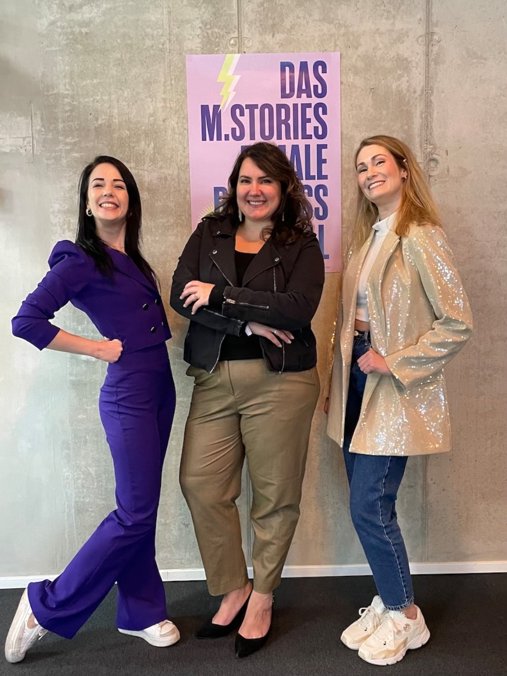 Carmen Dörfler, Ayse Semiz-Ewald auf dem Female Business Festival in München