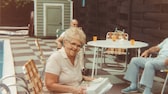 Vintage-Foto von einer Oma