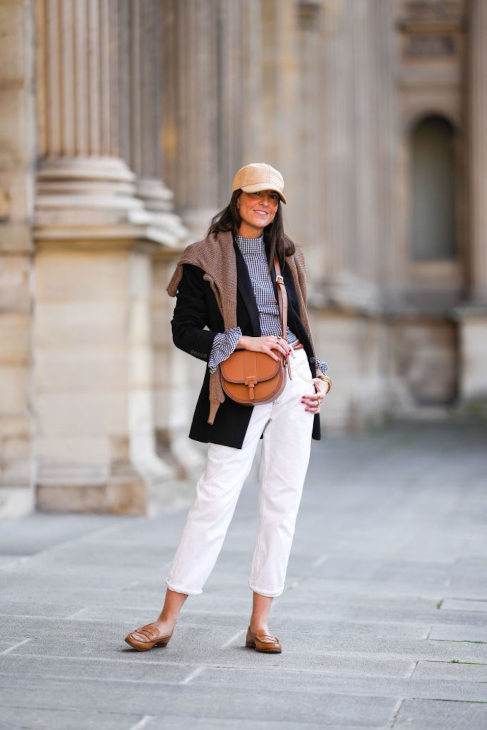 In diesem Jahr besonders angesagt: Mom-Jeans in Weiß!