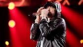 Eminem auf der Bühne