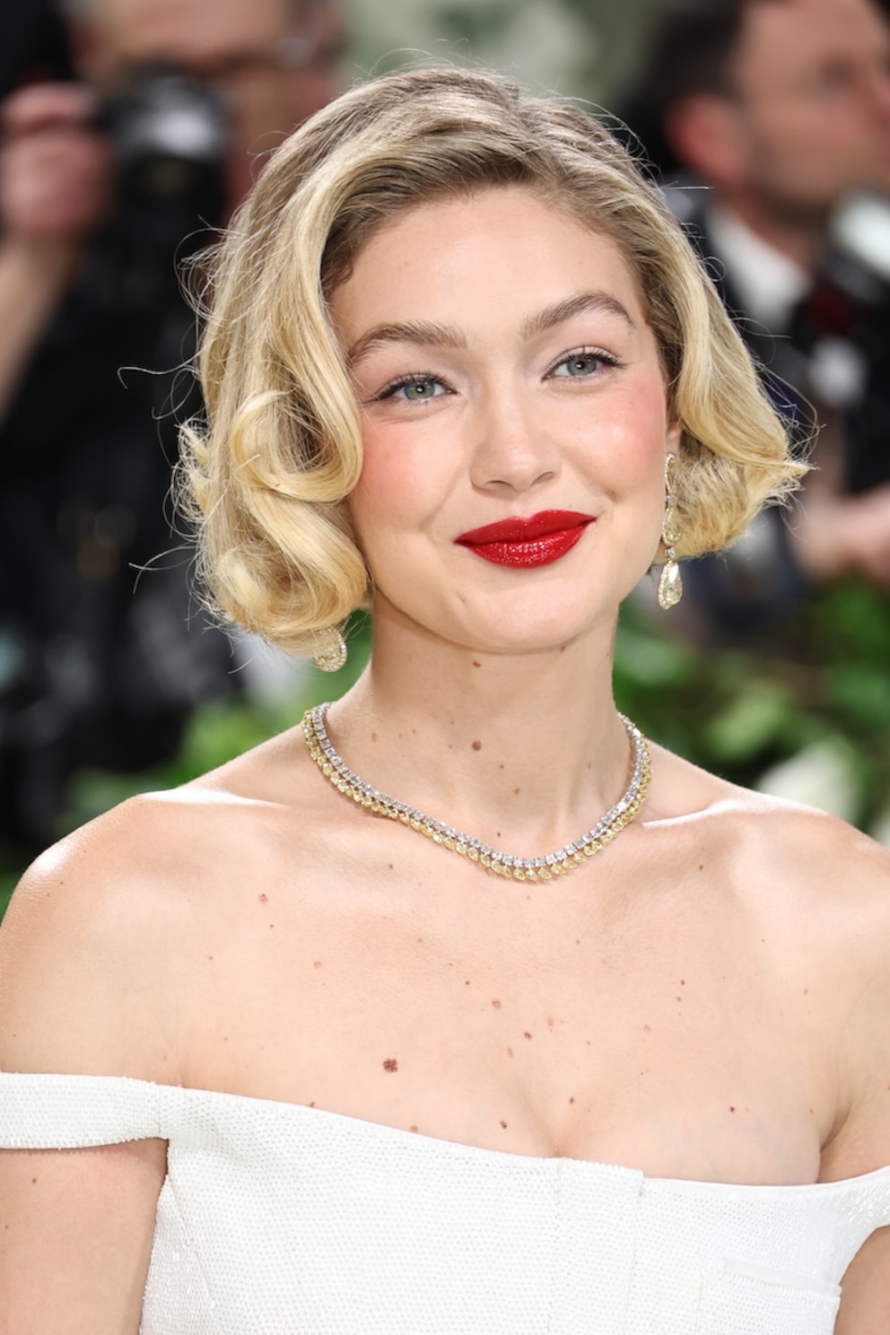 Gigi Hadid sah aus wie frisch von der Sonne geküsst