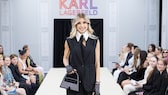 Cathy Hummels auf dem Laufsteg bei Becoming Karl Lagerfeld