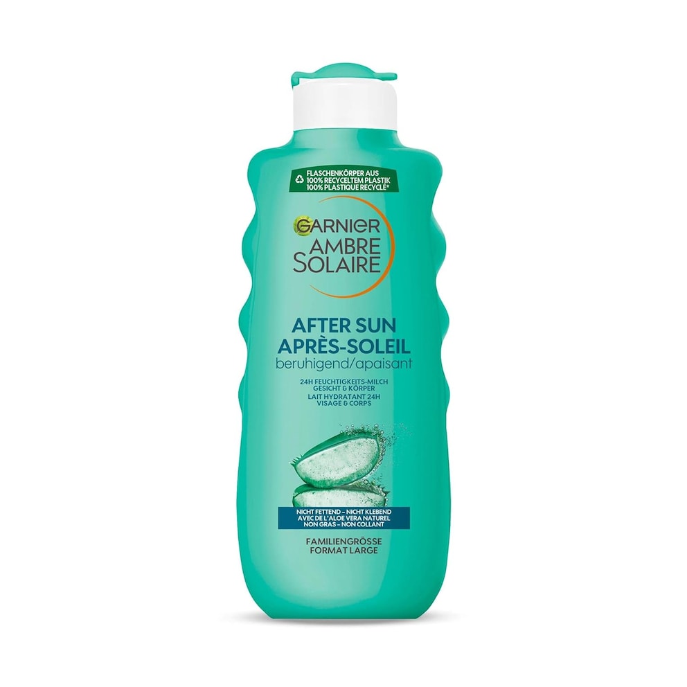 Garnier After Sun Lotion, Kühlende und beruhigende Bodylotion mit Aloe Vera