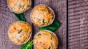 Herzhafte Cupcakes