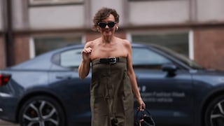 Wie elegant Kleider aus dem Baumwollstoff Popeline aussehen, kann man nach diesem Foto nicht mehr bestreiten