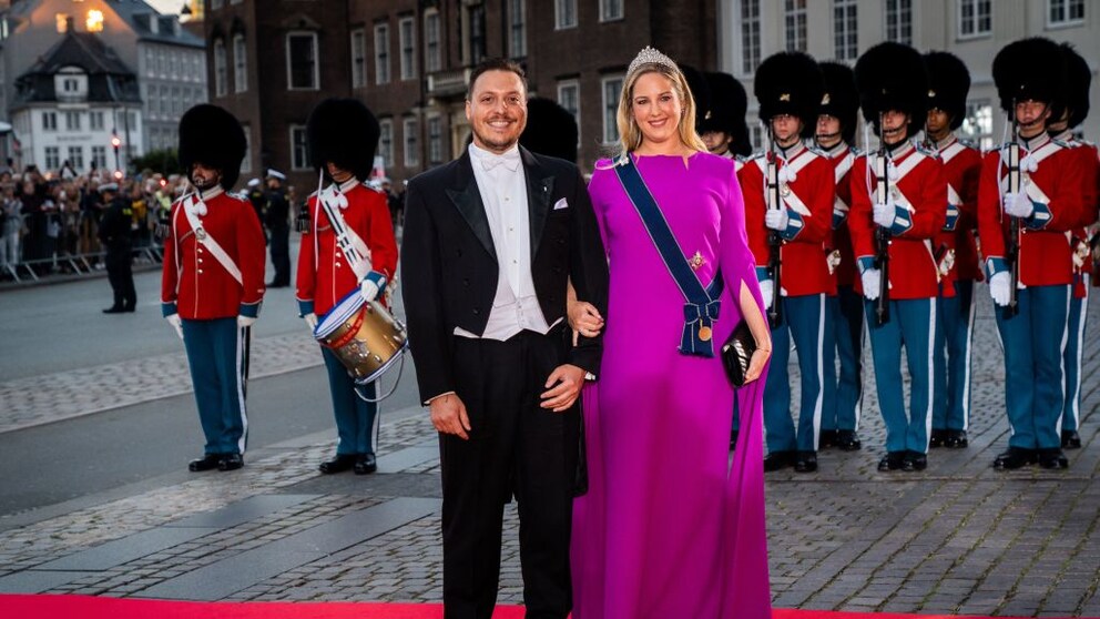 Prinzessin Theodora heiratet am Samstag Mathew Kumar, mit dem sie 2022 auch schon beim Thronjubiläum von Dänemarks damaliger Königin Margrethe war.