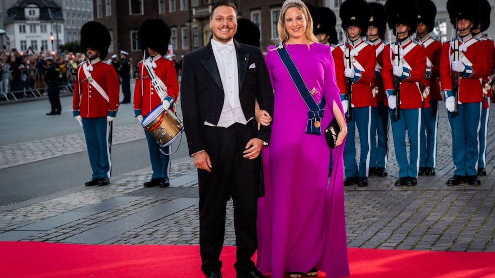 Prinzessin Theodora heiratet am Samstag Mathew Kumar, mit dem sie 2022 auch schon beim Thronjubiläum von Dänemarks damaliger Königin Margrethe war.