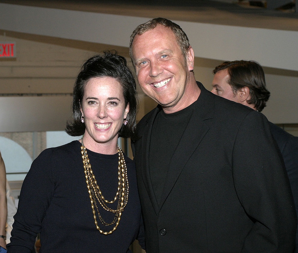 Kate Spade und Designer Michael Kors im Jahr 2004