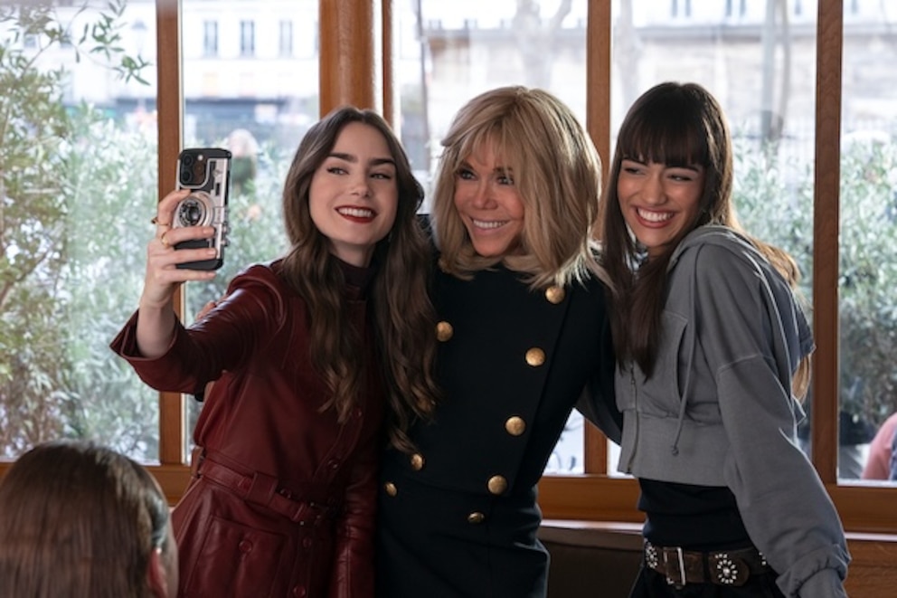 Brigitte Macron bei „Emily in Paris“