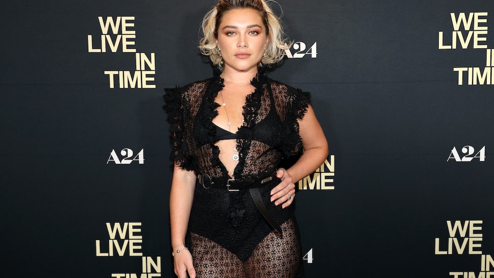 Florence Pugh bei der Premiere ihres neuen Films „We Live In Time“