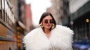 Weiß im Winter Streetstyle