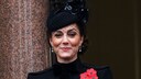 Prinzessin Kate nicht im Weihnachtsoutfit, sondern in Schwarz beim Remembrance Day