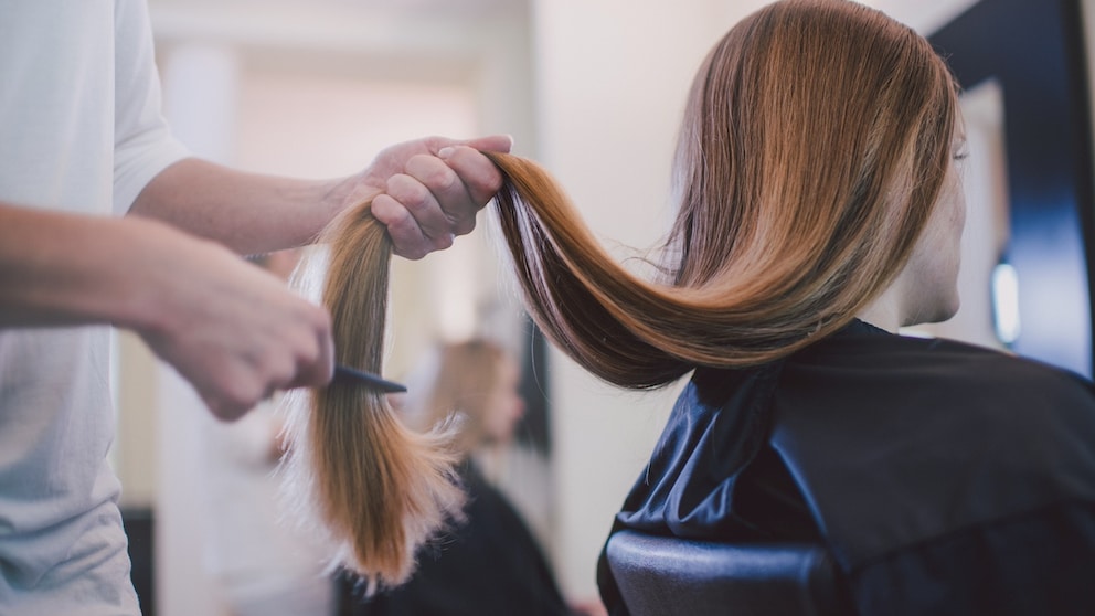 Frisuren langes dünnes Haar