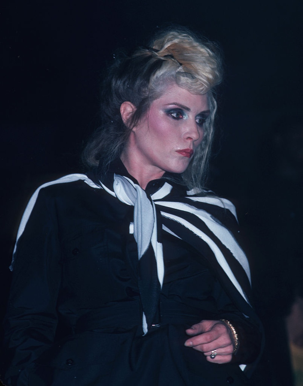 Debbie Harry mit Make-up der 80er