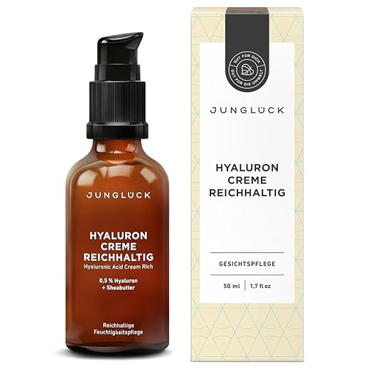 JUNGLÜCK Hyaluron Creme Reichhaltig