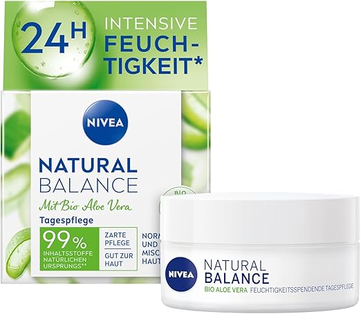 NIVEA Natural Balance feuchtigkeitsspendende Tagespflege