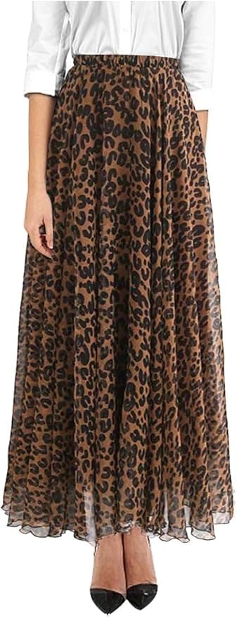 Keland Leopard Maxi Rock