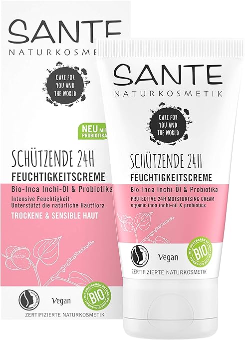 SANTE Naturkosmetik Schützende 24H Feuchtigkeitscreme