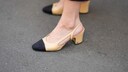 Two-Tone-Chanel-Schuh