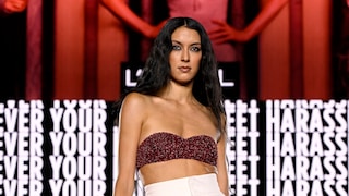 Rebecca Mir transparentes Kleid