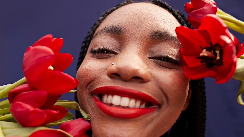 roter Lippenstift