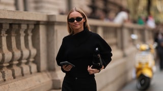 All-black-Outfit ohne fusseln