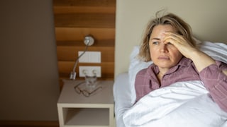 Frau in Wechseljahren