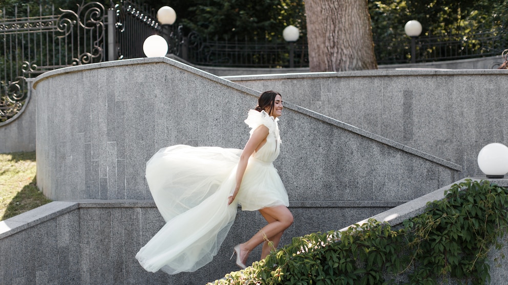 Hochzeitskleid kurz
