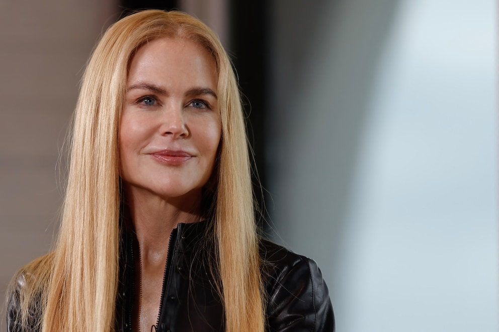 Nicole Kidman trägt angesagte Lederkorsage