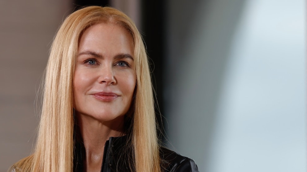 Lederkorsage casual stylen – Nicole Kidman zeigt wie’s geht.