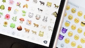 Beispielbild für Emojis auf einem Diplay