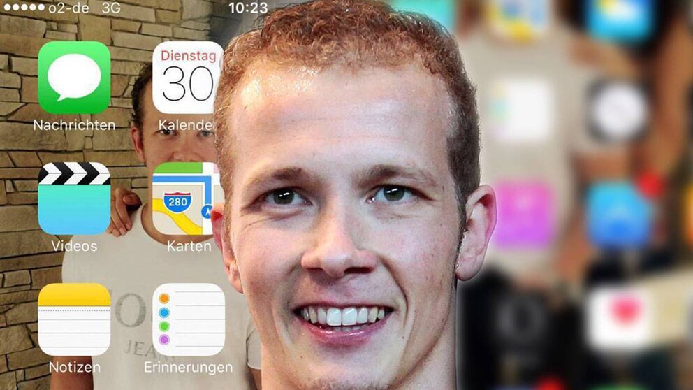 Fabian Hambüchen zeigt iPhone-Homescreen