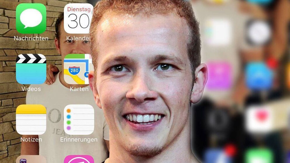 Fabian Hambüchen zeigt iPhone-Homescreen