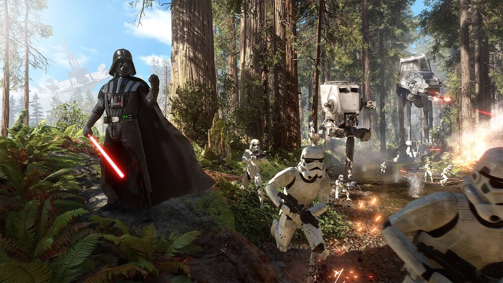 Zocken mit Darth Vader: In „Star Wars: Battlefront“ kein Problem.